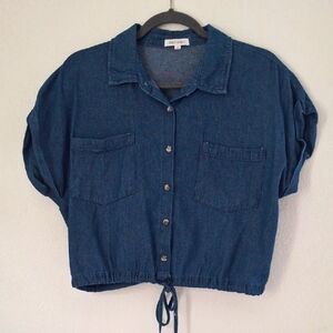 Sweet Envy Denim Top